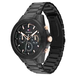 Tommy Hilfiger Black Dial Watch 1791858 - KRISHNA WATCH COMPANY