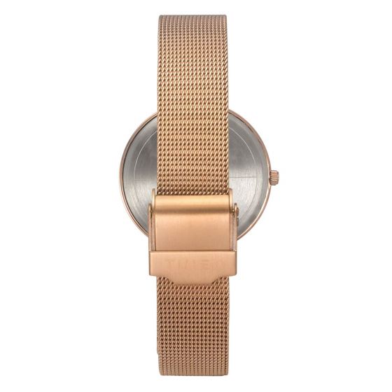 TIMEX PINK DIAL WATCH lock side