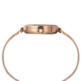 TIMEX WOMEN'S PINK DIAL WATCH -TW000X242 Crown side