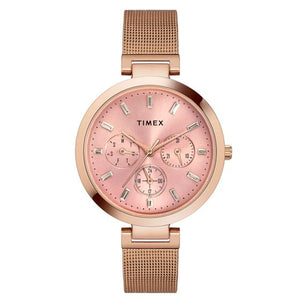Timex Fashion Women's Pink Dial Watch - TW000X242 - KRISHNA WATCH COMPANY