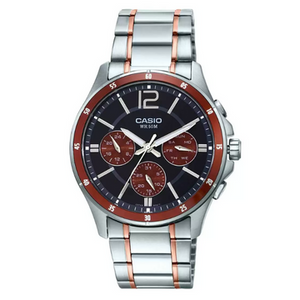 Casio Enticer men MTP-1374HRG-5AVIF - A1650 - KRISHNA WATCH COMPANY