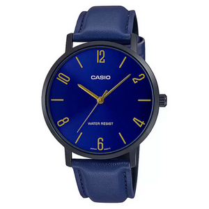 CASIO ENTICER MEN MTP-VT01BL-2BUDF - A1977 - KRISHNA WATCH COMPANY