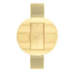 Calvin Klein 25200146 Circular Mesh Quartz Watch for Women - KRISHNA WATCH COMPANY