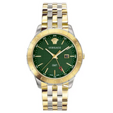 VERSACE VEBK00718 UNIVERS GREEN DIAL WATCH FOR MEN - KRISHNA WATCH COMPANY