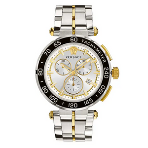 VERSACE Womens 36 mm Versace Essential Black Dial Stainless Steel Analogue Watch - VEK400621 - KRISHNA WATCH COMPANY