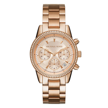Michael Kors Analog Gold Dial Women's Watch - MK6357 - KRISHNA WATCH COMPANY