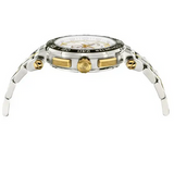 VERSACE Womens 36 mm Versace Essential Black Dial Stainless Steel Analogue Watch - VEK400621