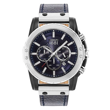 Cerruti CRA130SBS03BL Chronograph Watch for Men