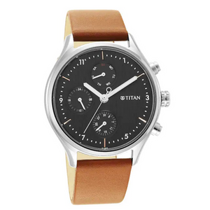 Titan Neo Silver Dial Multifunction Watch for Men 1803SL02 - KRISHNA WATCH COMPANY