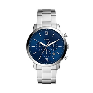 Fossil Neutra Analog Blue Dial Men's Watch - FS5792 - KRISHNA WATCH COMPANY