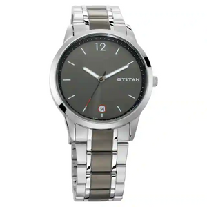 Titan Workwear Watch with Anthracite Dial - 1806KM01 - KRISHNA WATCH COMPANY