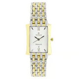 Titan Silver Dial Two Toned Stainless Steel Strap Watch NN1927BM01