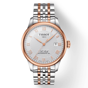 TISSOT T-Classic LE LOCLE POWERMATIC 80 T0064072203300 - KRISHNA WATCH COMPANY