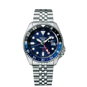 SEIKO 5 SPORTS ‘BLUEBERRY’ GMT SKX RE-INTERPRETATION - SSK003K1 - KRISHNA WATCH COMPANY