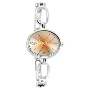 Titan Raga Viva Silver Dial Silver Brass Strap Watch 2667SM01/ NS2667SM01 - KRISHNA WATCH COMPANY