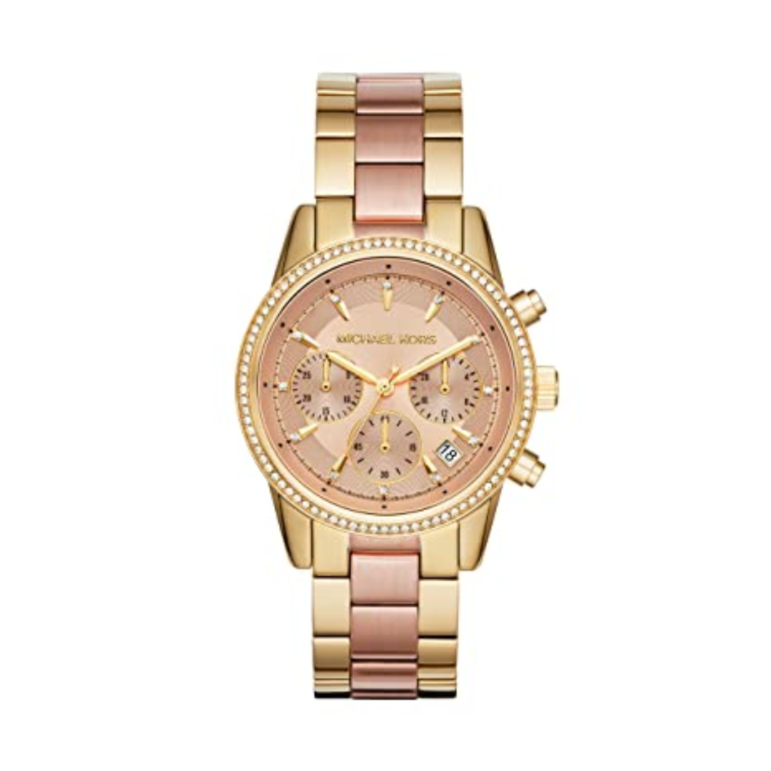 Michael Kors Analog Rose Gold Dial Women's Watch-MK6475