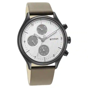 Titan Neo Silver Dial Multifunction Watch for Men 1803NL02 - KRISHNA WATCH COMPANY