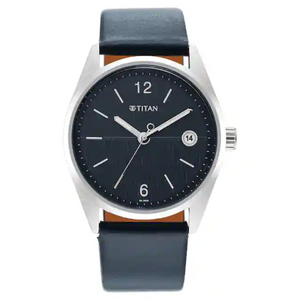 Titan Neo Blue Dial Analog with Date Watch for Men 1729SL06 / NS1729SL06 - KRISHNA WATCH COMPANY