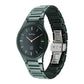 Titan Edge Ceramic Quartz Analog Green Strap Watch 1696QC06