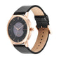 Titan Solar Black Dial Leather Strap Watch 1806WL05