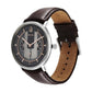 Titan Quartet Black Dial Leather Strap Watch 1882SL01