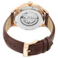 TITAN Blue Dial Automatic Watch with Leather Strap 90111WL01(DJ728)