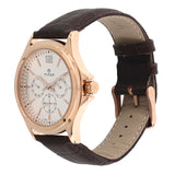 TITAN Workwear Watch with White Dial & Leather - 1698WL01