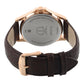 TITAN Workwear Watch with White Dial & Leather  1698WL01