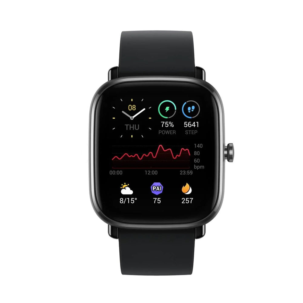Amazfit GTS 2 Mini Black Smartwatch - KRISHNA WATCH COMPANY