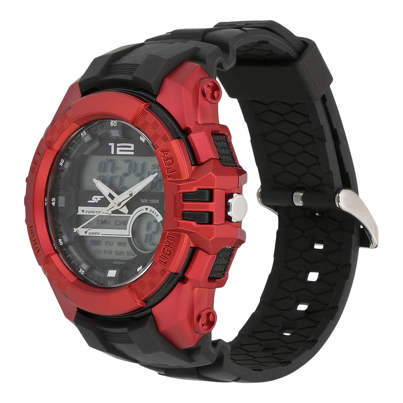 Sonata Ocean Series Ana Digi Watch NN77027PP03