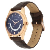 TITAN Lagan - Blue Dial Leather Strap 1713WL01(DK533)