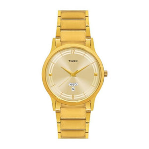 Timex Classics Analog Gold Dial Men's Watch - TI000R421 - KRISHNA WATCH COMPANY