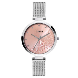 TIMEX ANALOG PINK DIAL WOMEN'S WATCH-TW000X217 - KRISHNA WATCH COMPANY