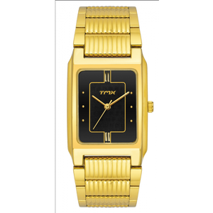 Traditional Black Dial Rectangular Bracelet Watch TM000CT00T - KRISHNA WATCH COMPANY