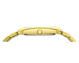 Traditional Black Dial Rectangular Bracelet Watch TM000CT00T