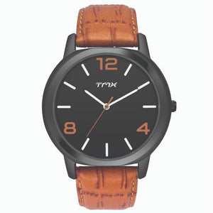 Black Casual Watch With Accent Arabics TM0TG8203T - KRISHNA WATCH COMPANY