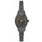 Black Oval Shaped Numbered Dial Watch With Bracelet TM0TL10205