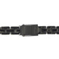 Black Oval Shaped Numbered Dial Watch With Bracelet TM0TL10205