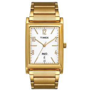 TIMEX ANALOG WHITE DIAL MEN'S WATCH - TW000L517 - KRISHNA WATCH COMPANY