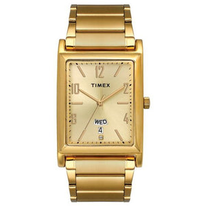 TIMEX ANALOG CHAMPAGNE DIAL MEN'S WATCH - TW000L518 - KRISHNA WATCH COMPANY