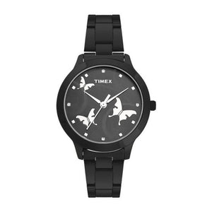 TIMEX ANALOG BLACK DIAL WOMEN'S WATCH TW000T609 - KRISHNA WATCH COMPANY