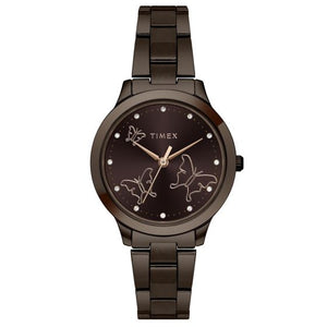 TIMEX ANALOG BROWN DIAL WOMEN'S WATCH-TW000T632 - KRISHNA WATCH COMPANY