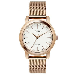 TIMEX ANALOG SILVER DIAL WOMEN'S WATCH-TW000W110 - KRISHNA WATCH COMPANY