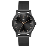 TIMEX ANALOG BLACK DIAL WOMEN'S WATCH TW000W114