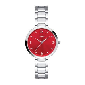 TIMEX FASHION ANALOG RED DIAL WOMEN'S WATCH TW000X203 - KRISHNA WATCH COMPANY
