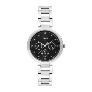 TIMEX E-CLASS ANALOG BLACK DIAL WOMEN'S WATCH TW000X205 - KRISHNA WATCH COMPANY