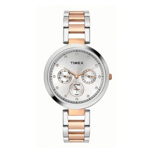 TIMEX ANALOG SILVER DIAL WOMEN'S WATCH-TW000X214 - KRISHNA WATCH COMPANY