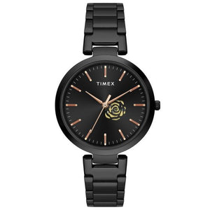 TIMEX ANALOG BLACK DIAL WOMEN'S WATCH-TW000X225 - KRISHNA WATCH COMPANY
