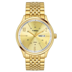 TIMEX ANALOG CHAMPAGNE DIAL MEN'S WATCH TW0TG6503 - KRISHNA WATCH COMPANY