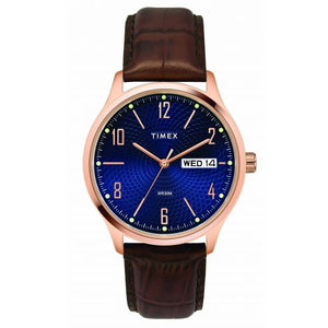 Timex Analog Blue Dial Men's Watch - TW0TG6515 - KRISHNA WATCH COMPANY